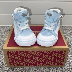 Blue unicorn Vans in toddler size 6